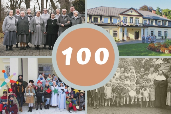 100 ans des Sœurs Ursulines de l'Union Romaine à Siercza, en Pologne