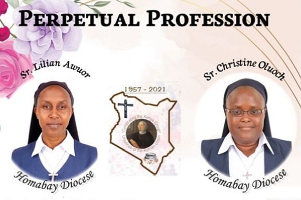 Perpetual vows of sisters in Kenya