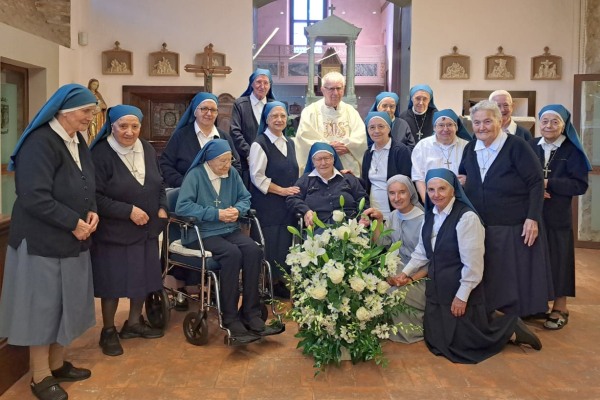 Sr. Maria Pilla’s 75 years of religious profession