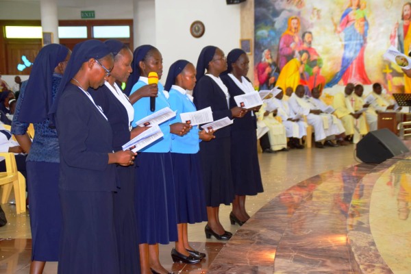 Profession de six sœurs - Groupe Kenya