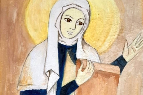 What is Saint Angela saying to me now?